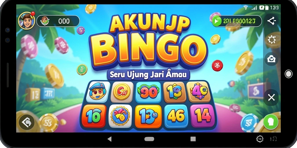 Tampilan gameplay seru dan interaktif dari AKUNJP.