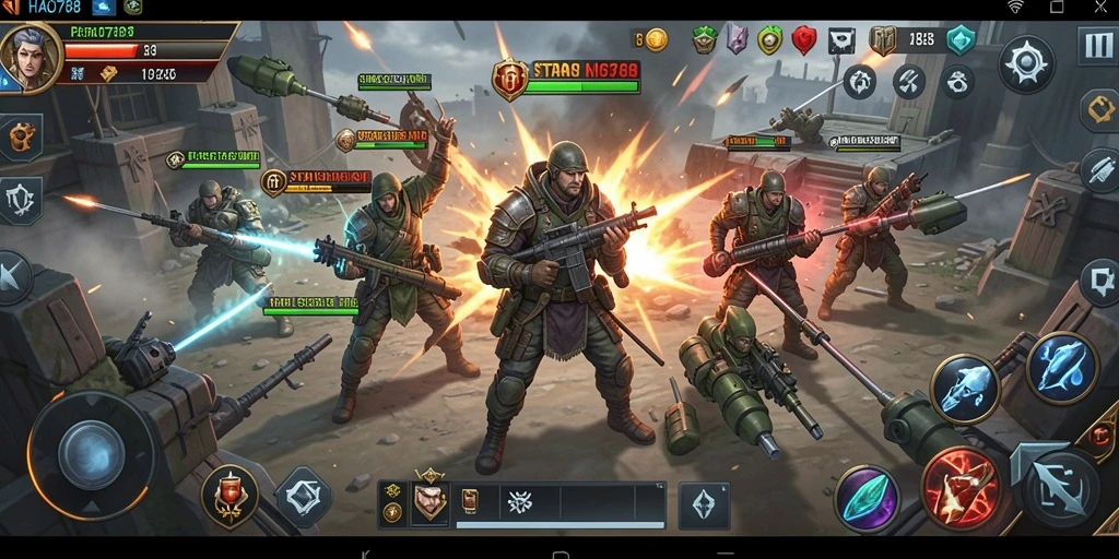 Tampilan gameplay HAO788 yang menegangkan dan penuh strategi.