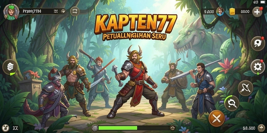 Gameplay KAPTEN77 yang penuh petualangan dan tantangan.
