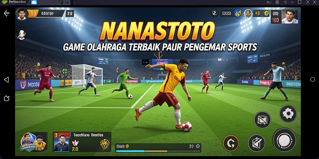 Tampilan utama dari gameplay NANASTOTO yang seru dan penuh aksi.