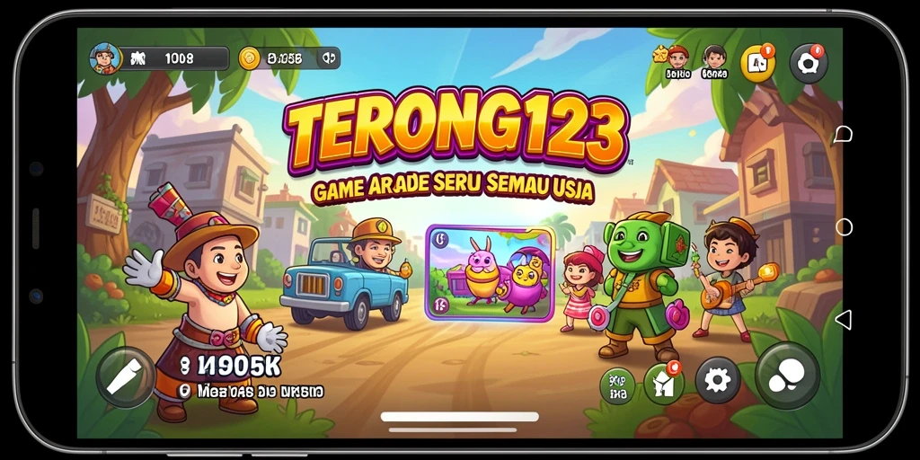 Menampilkan gameplay seru dan penuh warna dari TERONG123.