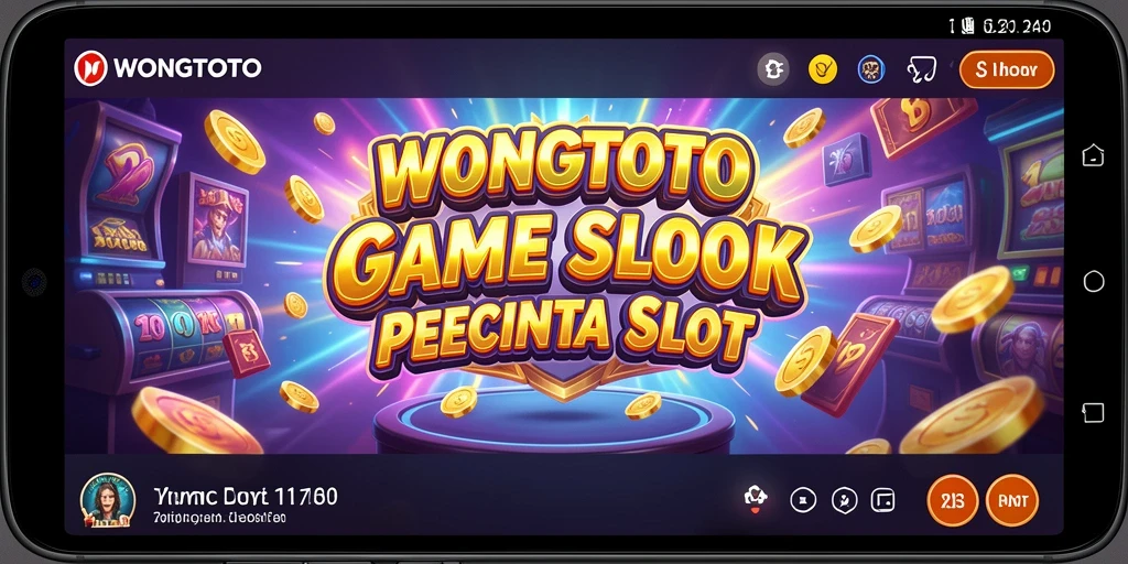 Tampilan menarik dan gameplay seru dari game Slot WONGTOTO.